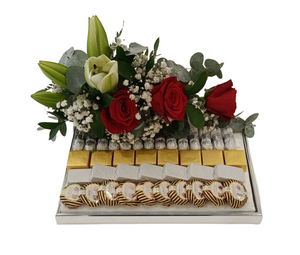 Flowers And Chocolates Tray 2