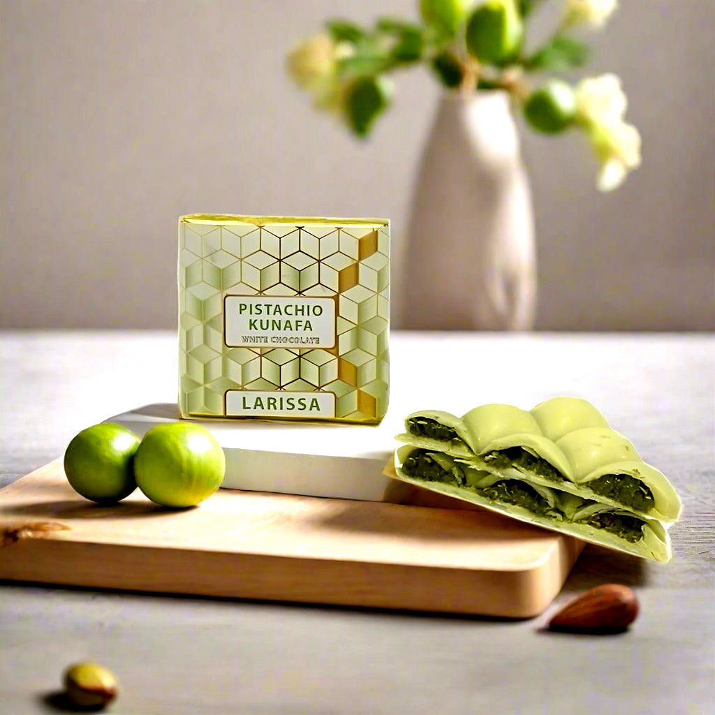 Pistachio Kunafa White Chocolate
