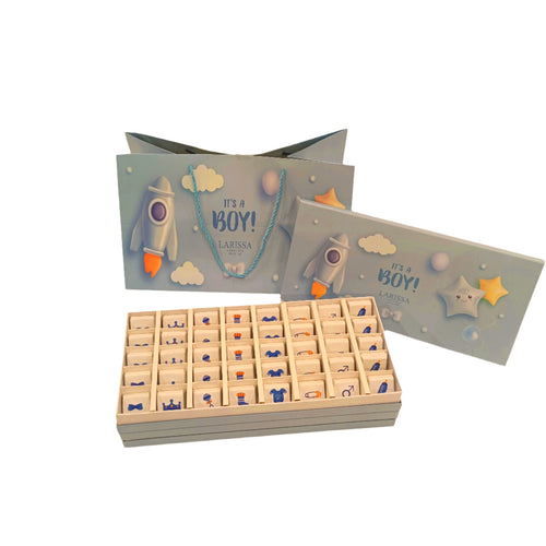 Baby Boy Large Box Chocolate - Larissa