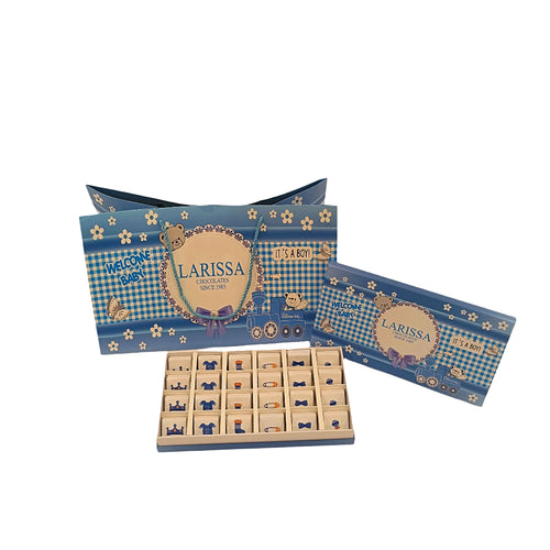 Baby Boy Small Box Chocolate - Larissa