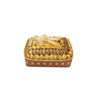 Chocolate Square Tray Medium - Larissa