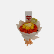 Father's Day Special Bouquet with Dubai Pistachio Kunafa - Larissa