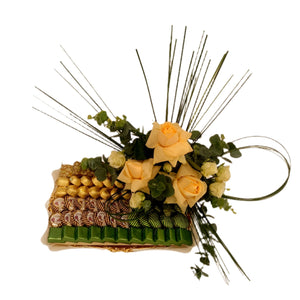 Flowers And Chocolate Tray 12 - Larissa