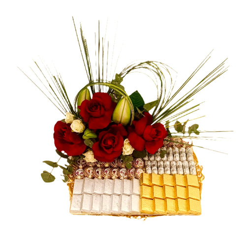 Flowers And Chocolate Tray 13 - Larissa