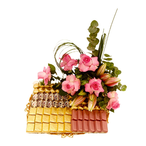 Flowers And Chocolate Tray 14 - Larissa