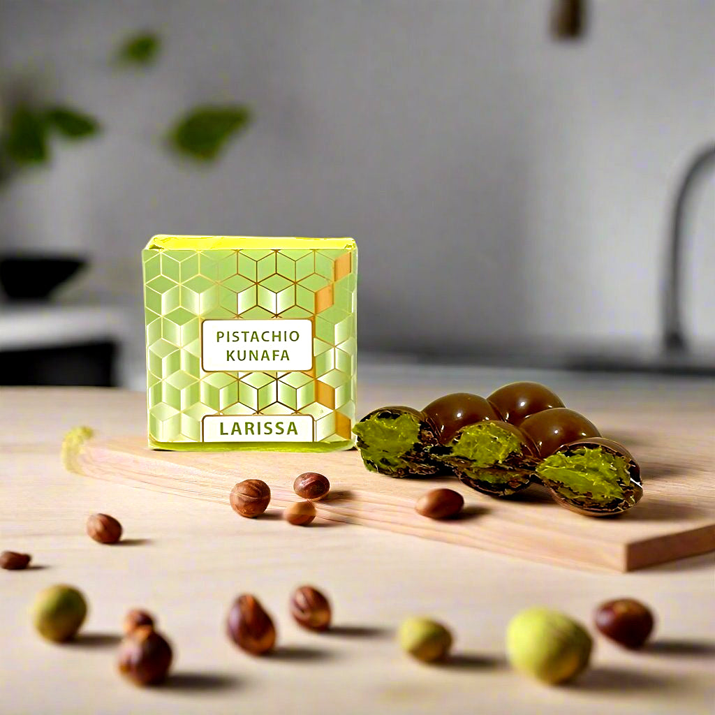 Pistachio Kunafa Chocolate