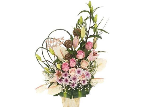 Baby Girl Arrangement 6 - Larissa