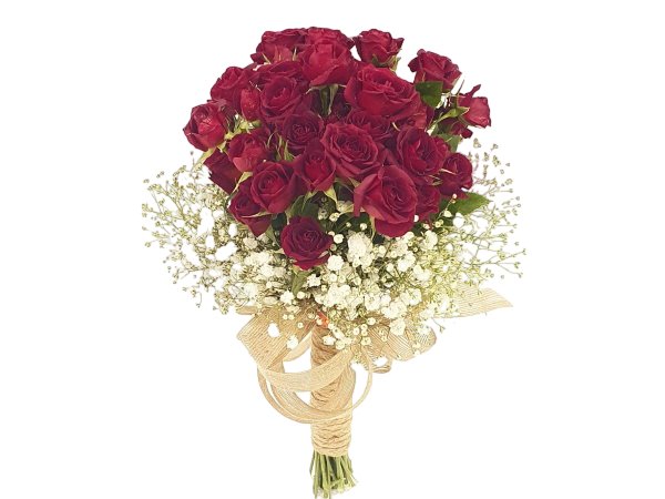Baby Rose Hand Bouquet - Larissa