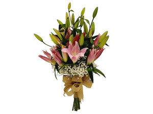 Lilium Hand Bouquet 5 - Larissa